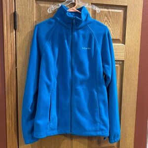 Columbia Vibrant Blue Full-Zip Jacket